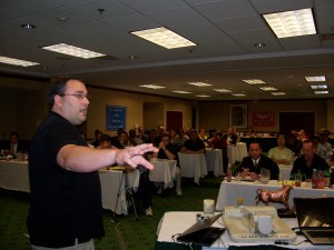 Matt Bacak teaching at our September 2009 Chapter Meeting