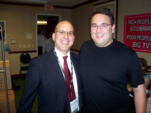 Steve Sipress & Matt Bacak after a SUPER meeting!